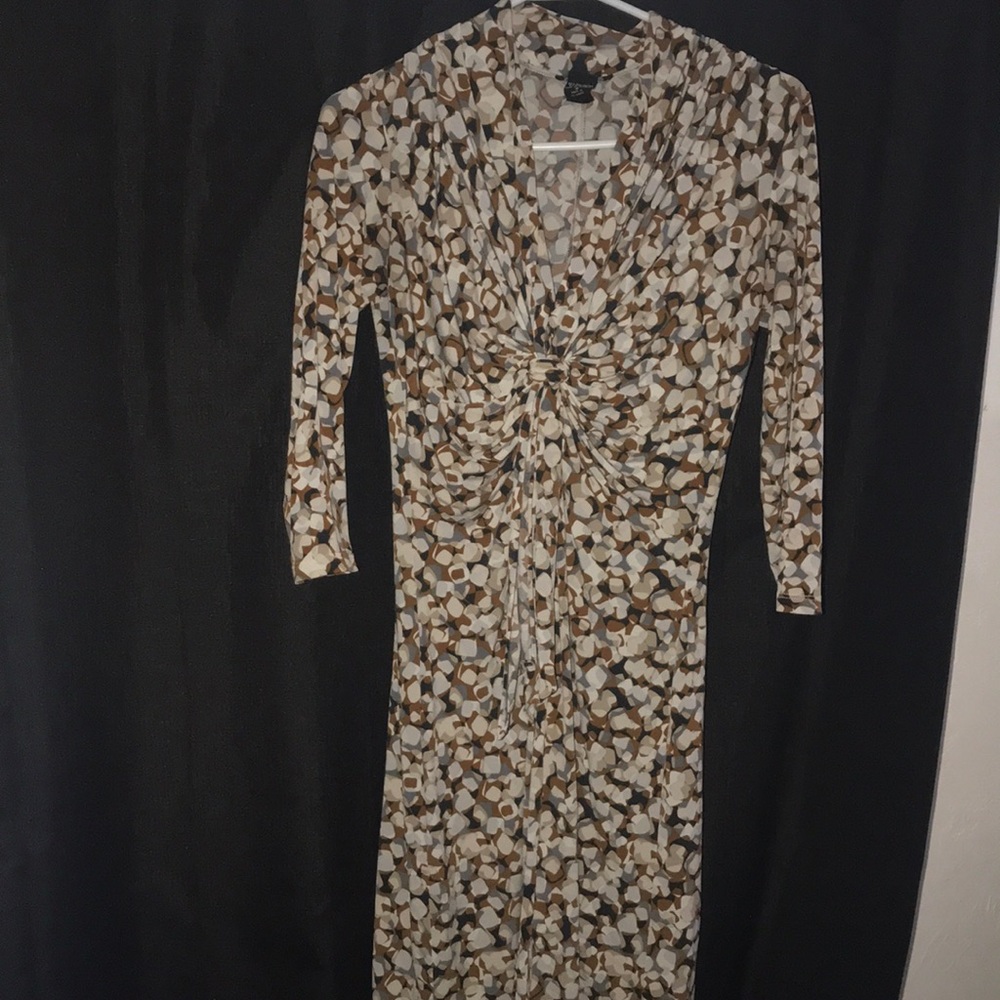 Knot tied dress